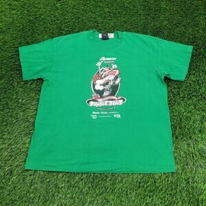 Vintage 80s Marathon Shirt XL 23x26 Turkey Trot